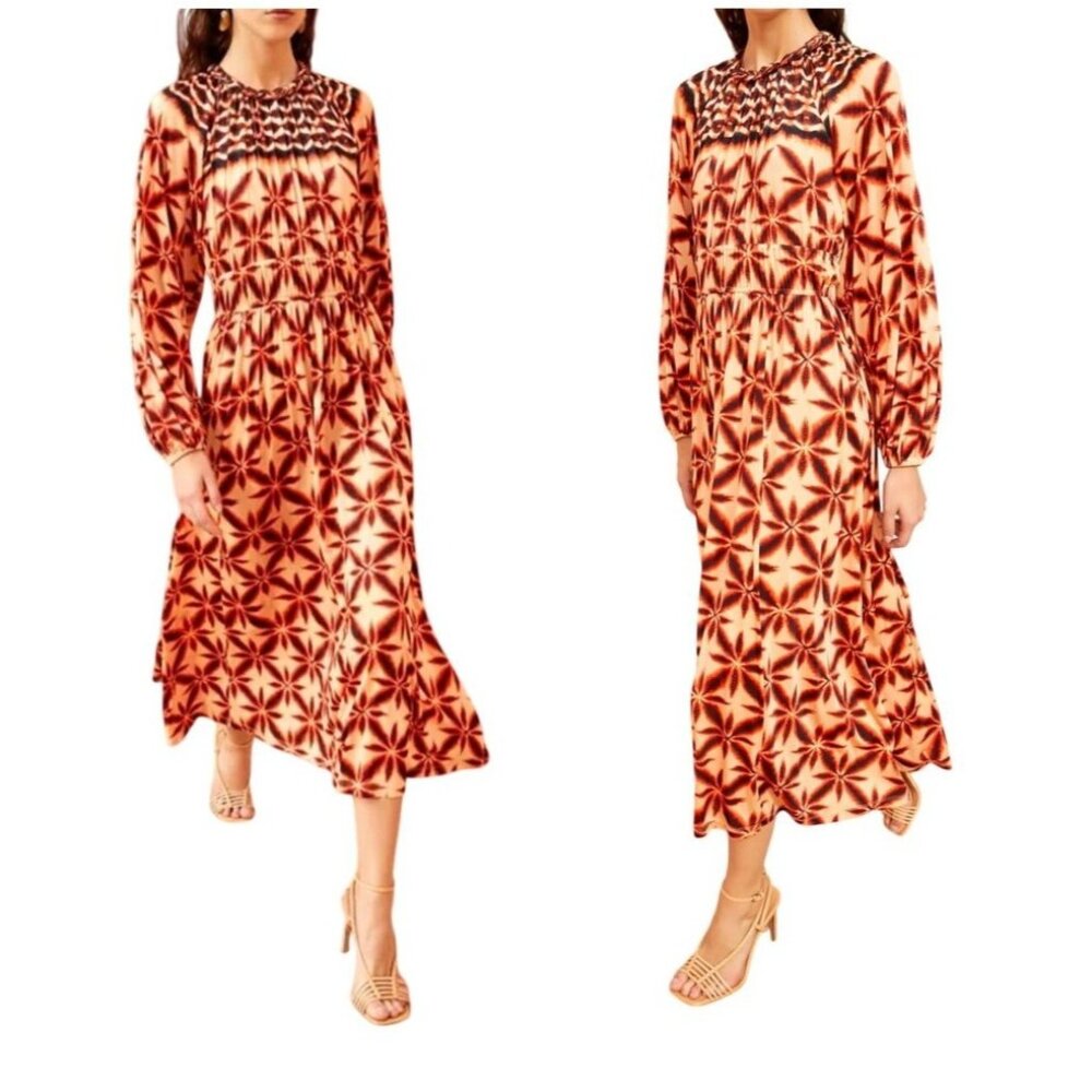 ULLA JOHNSON Estella Dress In Andromeda, Size M, NWT
